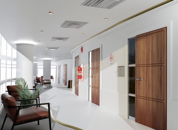 Dirt system (Hospital Interior designing)